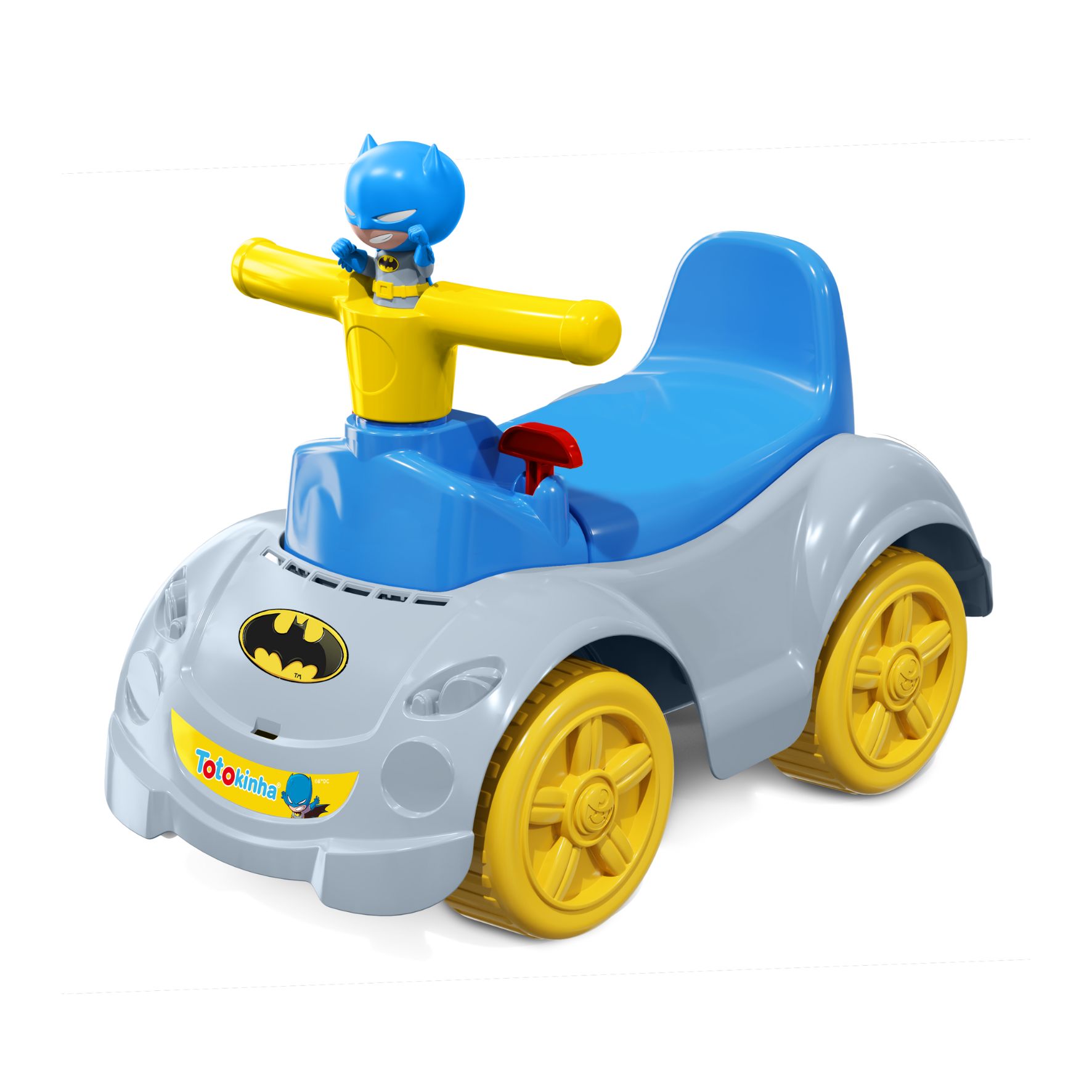 6014 – Totokinha Quadriciclo Baby Batman com boneco Caixa Individual – Lateral